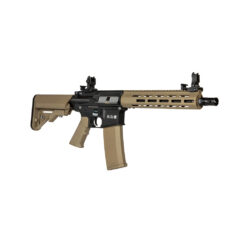 replika karabinu asg specna arms emka ustawiona pod kątem lufa w prawo