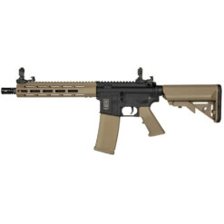 replika karabinu asg specna arms emka ustawiona bokiem lufa w lewo