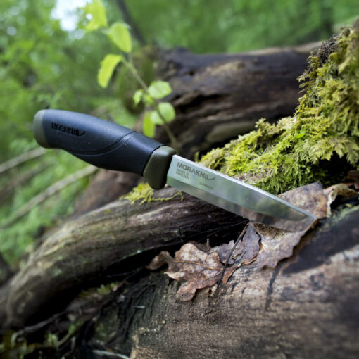Nóż Morakniv Companion Carbon Steel Military Green