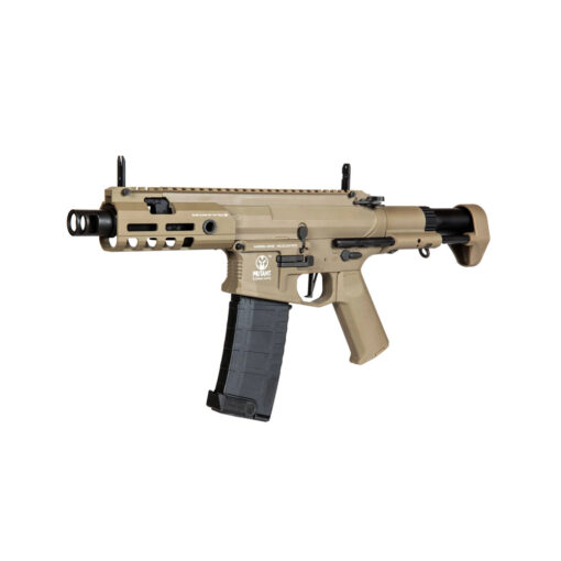 Karabin ASG AMOEBA Mutant AMM5 Dark Earth lufa w lewo front