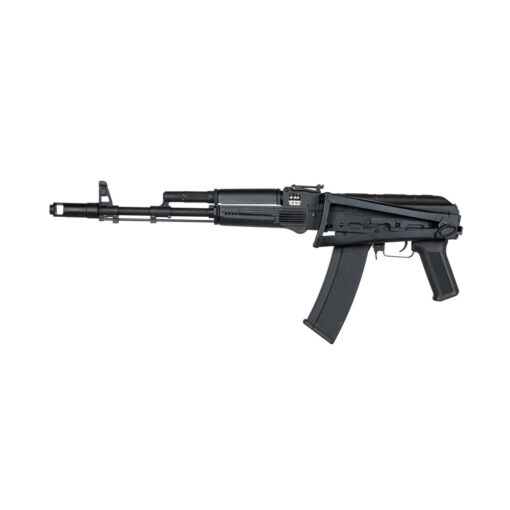 Replika Karabin ASG Specna SA-J72 CORE Czarny lufa w lewo złożona kolba