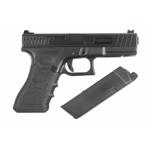 Replika Pistolet ASG Double Bell Glock 854 CO2 Black lufa w prawo, z magazynkiem