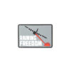 Plakietka PCV Raining Freedom