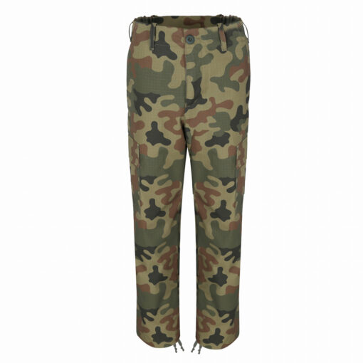 Spodnie Bojówki Dziecięce Junior BDU PL Woodland