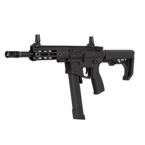 Karabin ASG SA M4 SA-FX01 FLEX GATE X-ASR Czarny lufa lewo przód