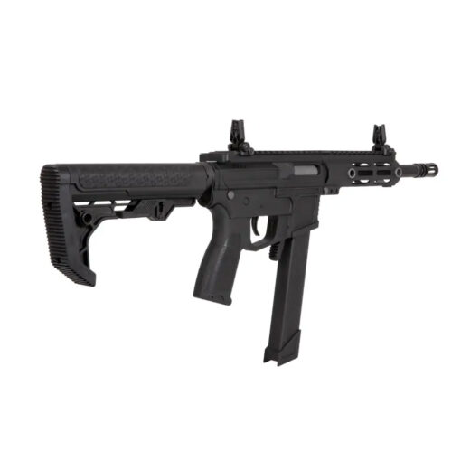 Karabin ASG SA M4 SA-FX01 FLEX GATE X-ASR Czarny lufa prawo tył