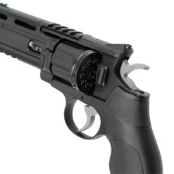 Replika Pistolet ASG Elite Force H8R 6mm lufa w lewo widok na zamek