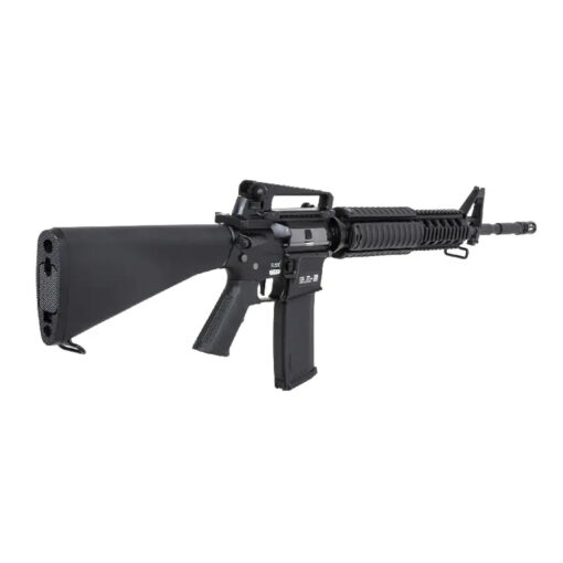 Karabin ASG Specna Arms M4 SA-E30 EDGE HAL ETU BLK lufa prawo tył