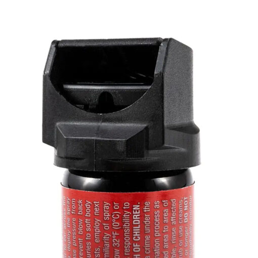 Puszka z gazem pieprzowym Sabre Red Crossfire Jet 2.0 oz/60ml widok tyłem na dyszę