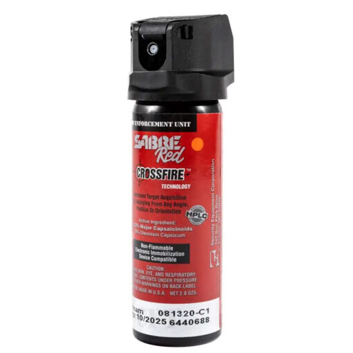 Puszka z gazem pieprzowym Sabre Red Crossfire Jet 2.0 oz/60ml widok przodem