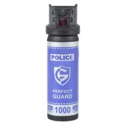 Puszka z gazem pieprzowym policyjnym Perfect guard 1000 55 ml widok przodem