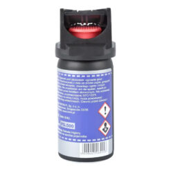 Puszka z gazem pieprzowym policyjnym Perfect guard 500 40 ml widok tyłem