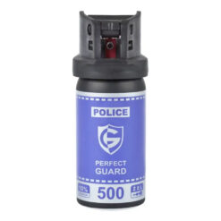Puszka z gazem pieprzowym policyjnym Perfect guard 500 40 ml widok przodem