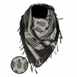 Arafatka Shemagh Mil-Tec Pineapple Czarna/Biała