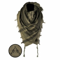 Arafatka Shemagh Mil-Tec Rifles Olive/Czarna