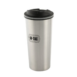 Kubek Termiczny z Zaworem 450ml M-Tac Chrome