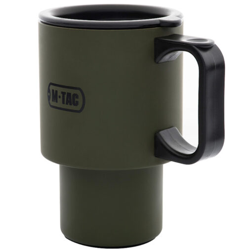 Kubek Termiczny z Pokrywką 450ml M-Tac Olive