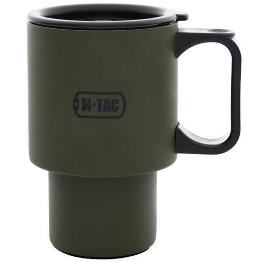 Kubek Termiczny z Pokrywką 450ml M-Tac Olive