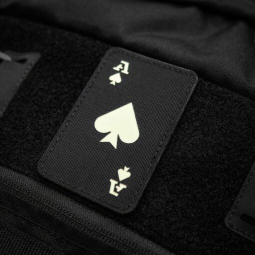 Naszywka Ace of Spades Laser Cut M-Tac Black