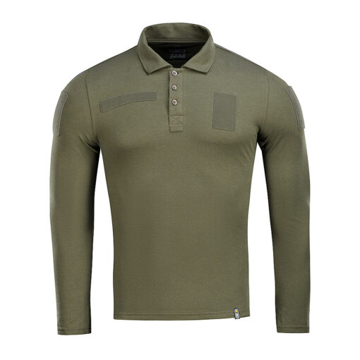 Koszulka Taktyczna Polo z Rękawem M-Tac Army Olive