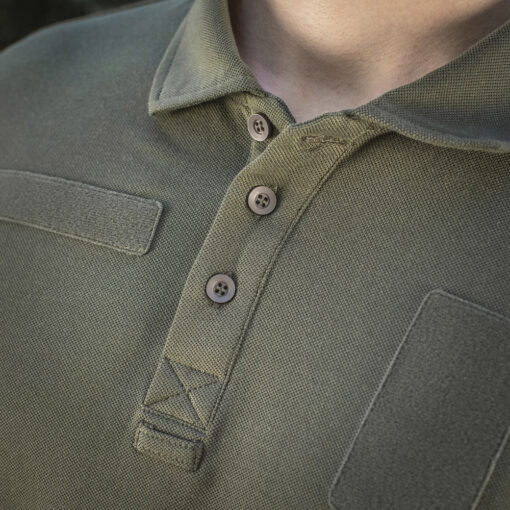 Koszulka Taktyczna Polo z Rękawem M-Tac Army Olive