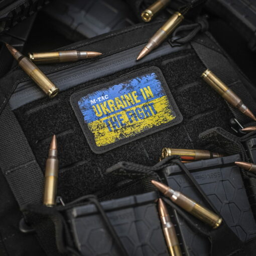 Naszywka M-Tac Flaga Ukraina in the Fight