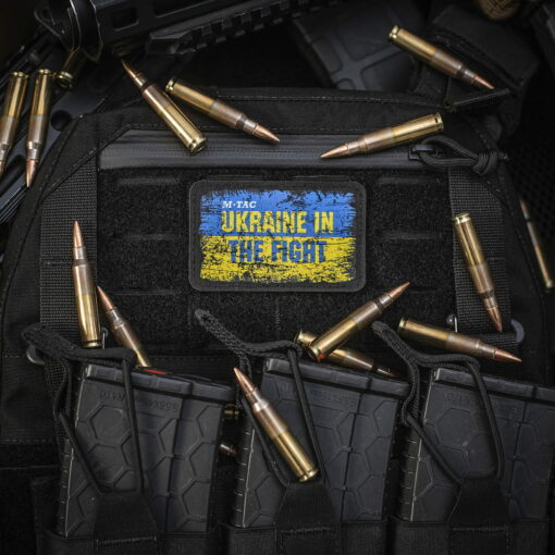 Naszywka M-Tac Flaga Ukraina in the Fight