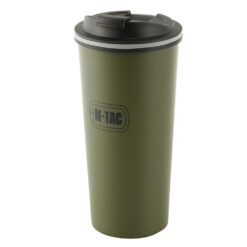 Kubek Termiczny z Zaworem 450ml M-Tac Olive