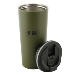 Kubek Termiczny z Zaworem 450ml M-Tac Olive
