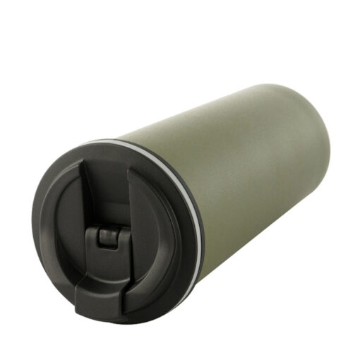 Kubek Termiczny z Zaworem 450ml M-Tac Olive