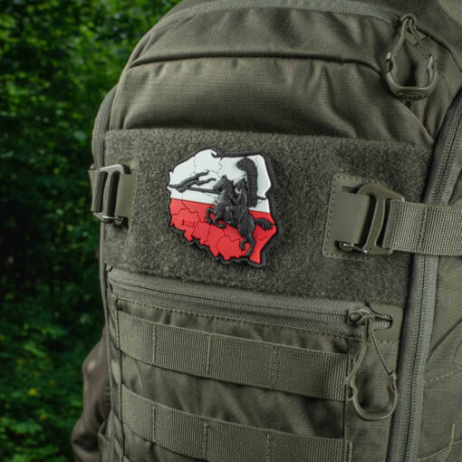 Naszywka M-Tac Husaria 3D PVC Czerwona