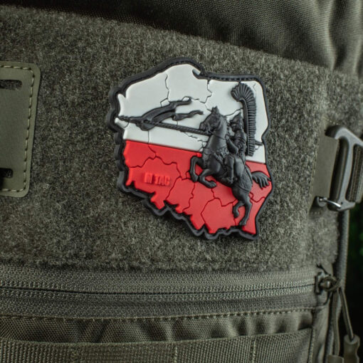 Naszywka M-Tac Husaria 3D PVC Czerwona