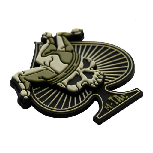 Naszywka M-Tac Ace of Spades 3D PVC Black Olive