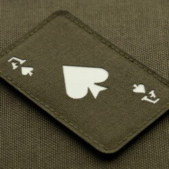 Naszywka M-Tac Ace of Spades Laser Cut Green