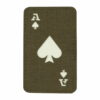 Naszywka M-Tac Ace of Spades Laser Cut Green