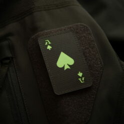 Naszywka M-Tac Ace of Spades Laser Cut Green