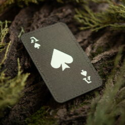 Naszywka M-Tac Ace of Spades Laser Cut Green