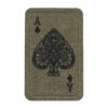 Naszywka M-Tac Ace of Spades Haftowana Green