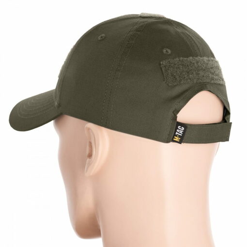 Czapka z Daszkiem Bejsbolówka M-Tac Rzep Olive