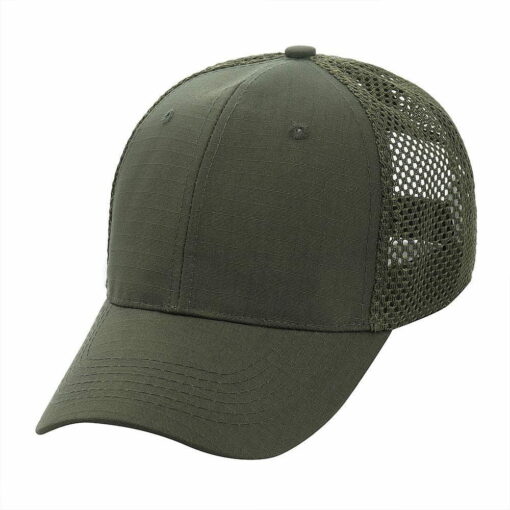 Czapka z Daszkiem Rip-Stop M-Tac Siatka Army Olive