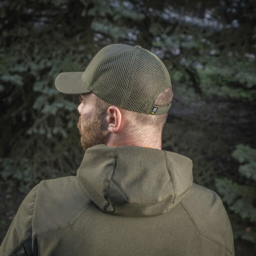 Czapka z Daszkiem Rip-Stop M-Tac Siatka Army Olive