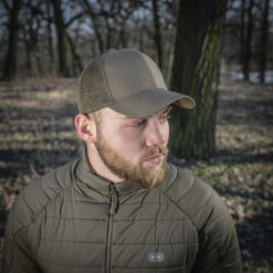 Czapka z Daszkiem Rip-Stop M-Tac Siatka Dark Olive