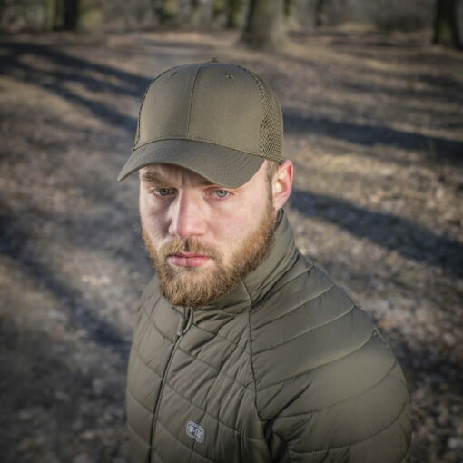Czapka z Daszkiem Rip-Stop M-Tac Siatka Dark Olive