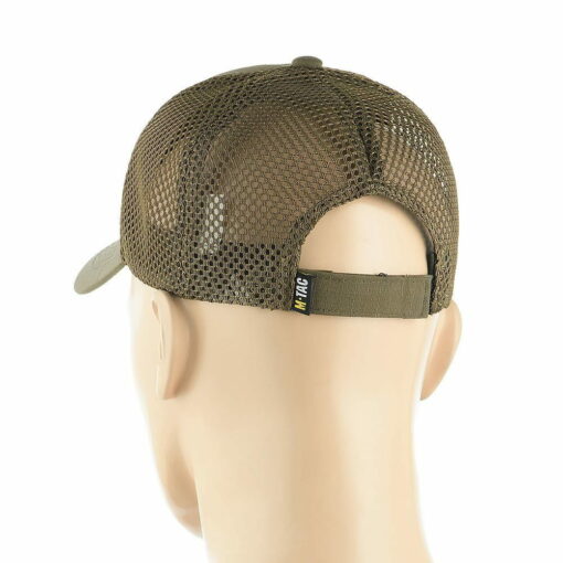 Czapka z Daszkiem Rip-Stop M-Tac Siatka Dark Olive
