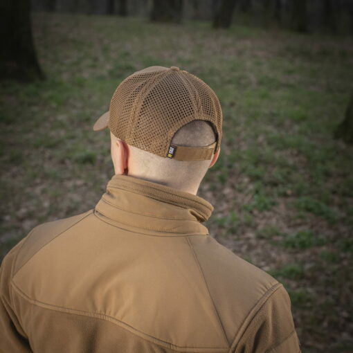 Czapka z Daszkiem Bejsbolówka M-Tac Siatka Coyote