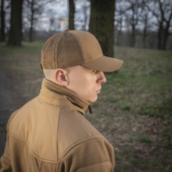 Czapka z Daszkiem Bejsbolówka M-Tac Siatka Coyote