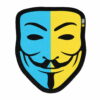 Naszywka M-Tac Ukraine Anonymous