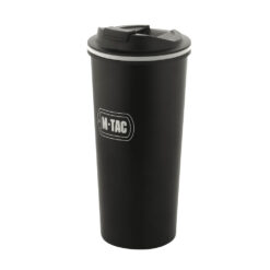 Kubek Termiczny z Zaworem 450ml M-Tac Black
