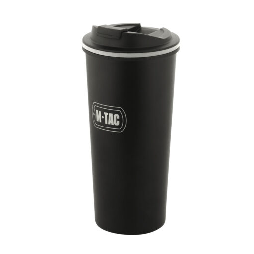 Kubek Termiczny z Zaworem 450ml M-Tac Black