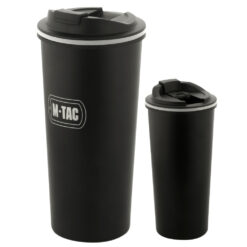 Kubek Termiczny z Zaworem 450ml M-Tac Black